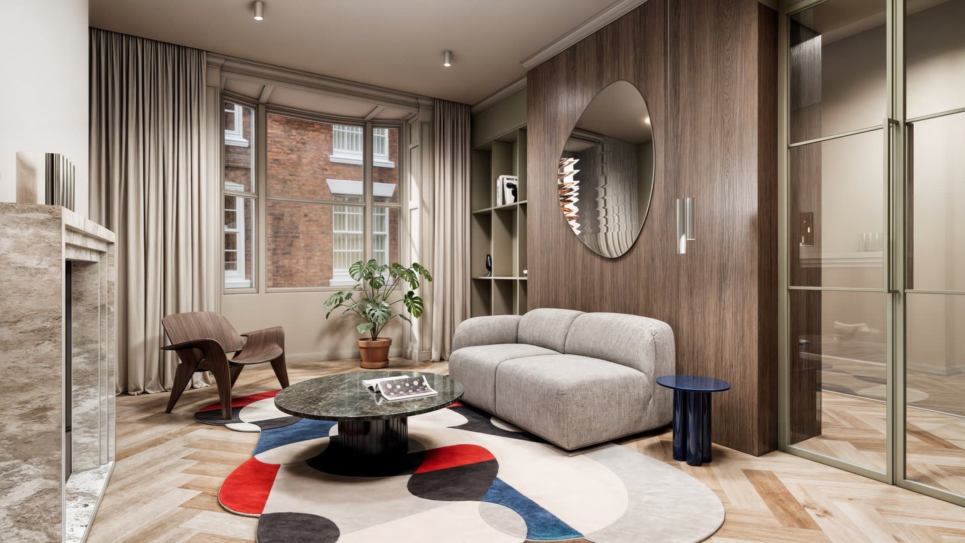 Aranżacja wnętrza: Wizualizacja dla OPENHOME, Chester — wizualizacja 1/2