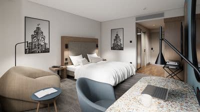 Aranżacja wnętrza: Wizualizacje dla KKA Interiors, Liverpool