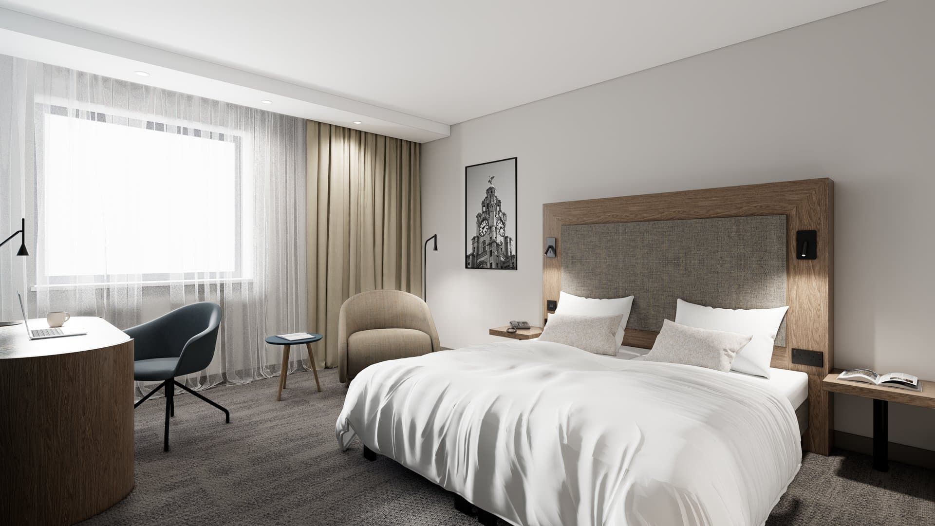 Aranżacja wnętrza: Wizualizacje dla KKA Interiors, Liverpool — wizualizacja 3/3