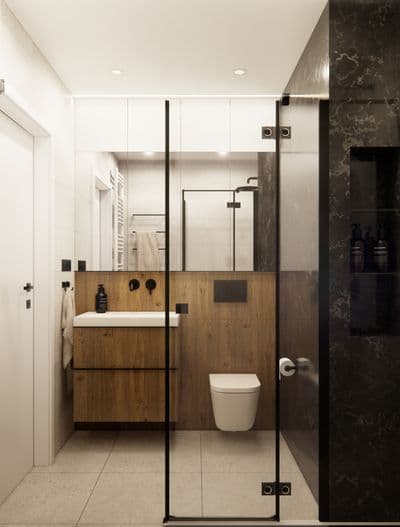 Aranżacja wnętrza: Projekt wnętrza łazienki w Stargardzie, Stargard