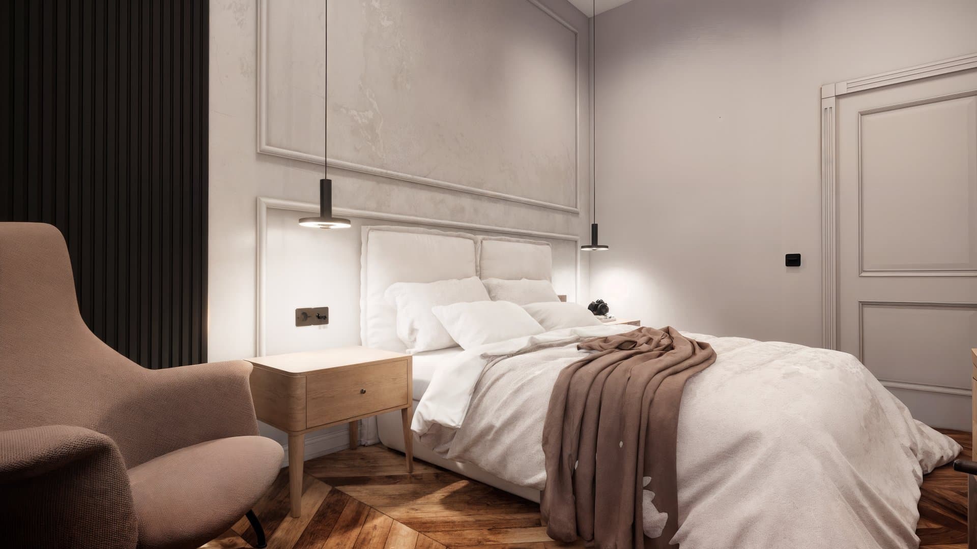 Aranżacja wnętrza: Projekt wnętrza mieszkania w Szczecinie, Szczecin