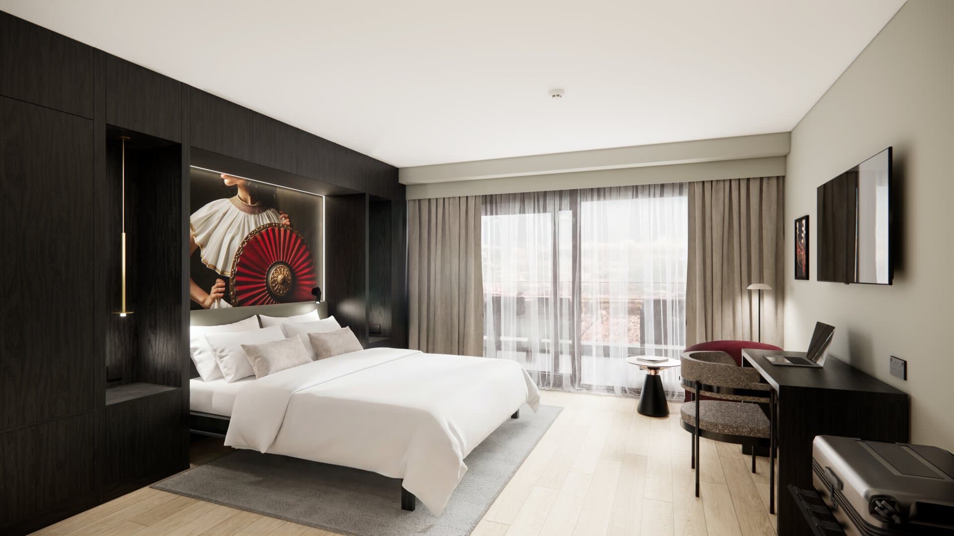 Aranżacja wnętrza: Wizualizacje Hotel Radisson Red, Edgbaston — wizualizacja 1/5