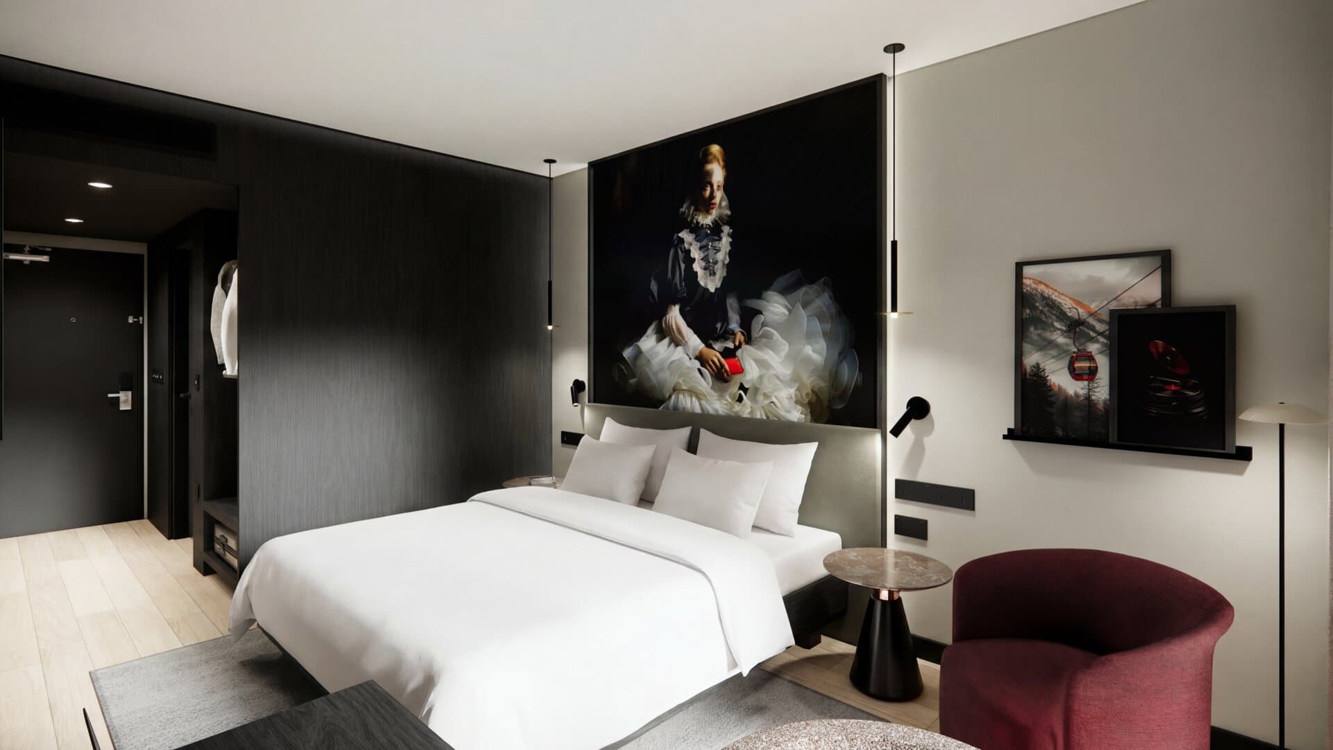 Aranżacja wnętrza: Wizualizacje Hotel Radisson Red, Edgbaston — wizualizacja 5/5