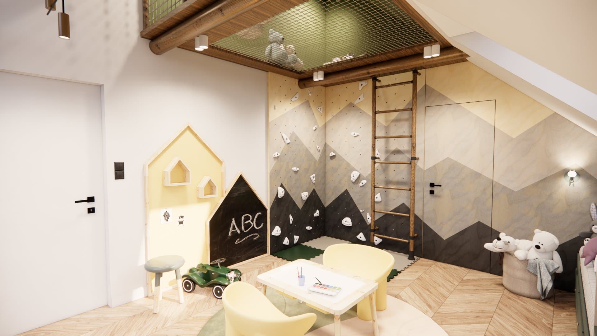 Aranżacja wnętrza: Dom w Wielgowie, Wielgowo — wizualizacja 8/8