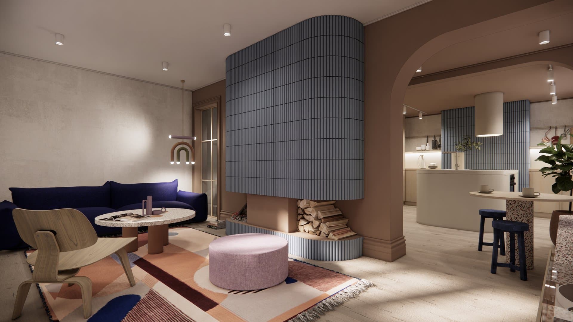 Aranżacja wnętrza: Wizualizacja dla OPENHOME, Chester — wizualizacja 1/9