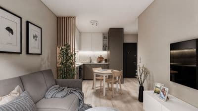 Aranżacja wnętrza: Mieszkanie w Szczecinie, Szczecin