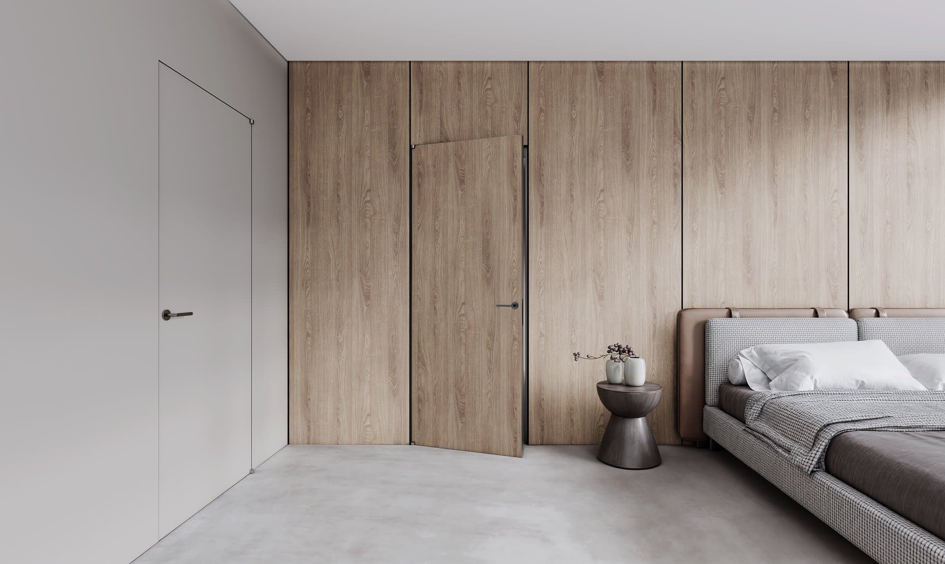 Aranżacja wnętrza: Wizualizacja dla ZEROMUR, Szczecin — wizualizacja 1/1