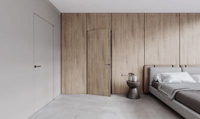 Aranżacja wnętrza: Wizualizacja dla ZEROMUR, Szczecin